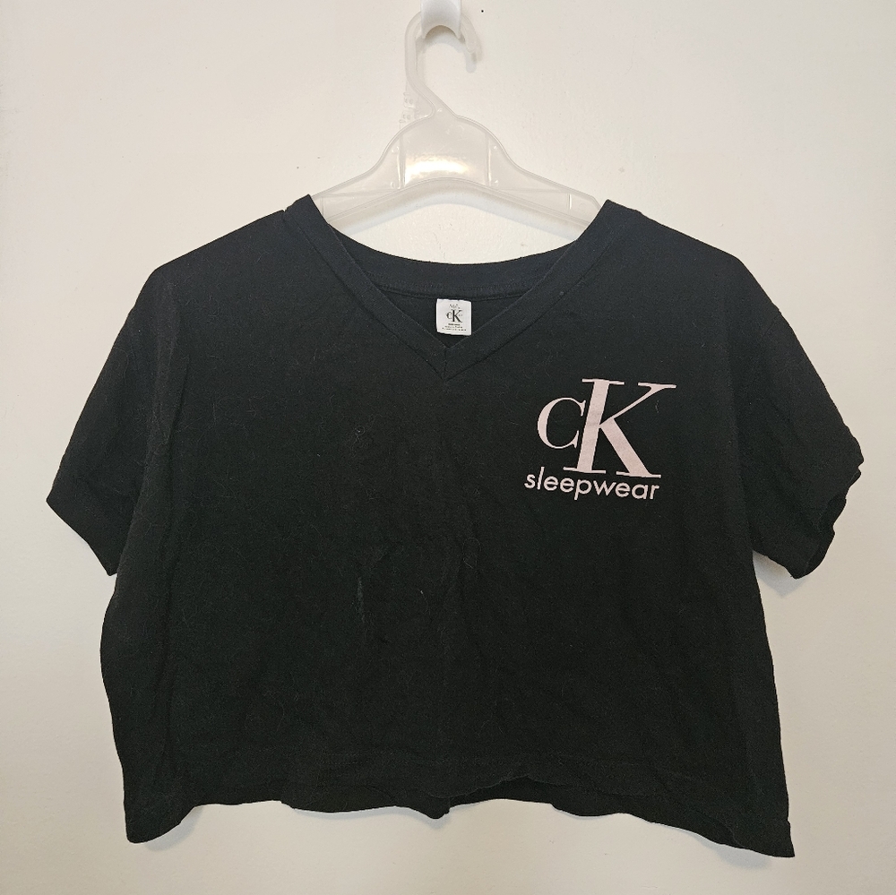 Calvin Klein Black Sleep Tee